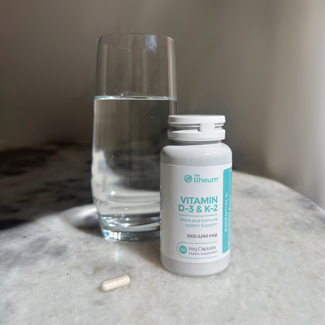 The Rheum: Vitamin D3 + K2 1,000 IU/45 mcg